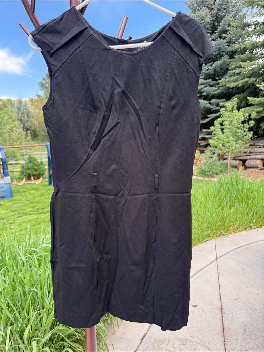 NIC + ZOE Black Sheath Dress